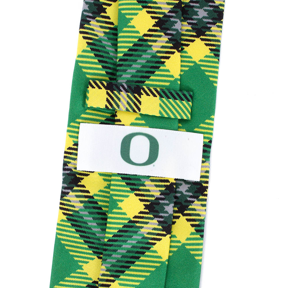 Classic Oregon O, Green, Necktie, Silk, Accessories, Timeless, Plaid, Tartan, 969015